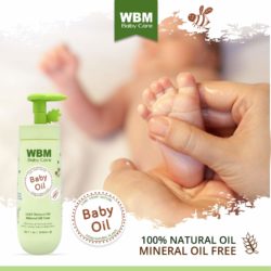 wbm baby care oil