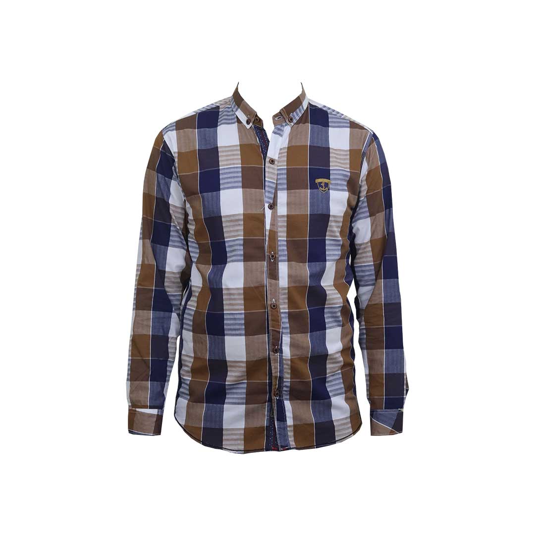 Checkered Casual Shirt For Men- YG-1 : Buy Online At Best Prices In ...