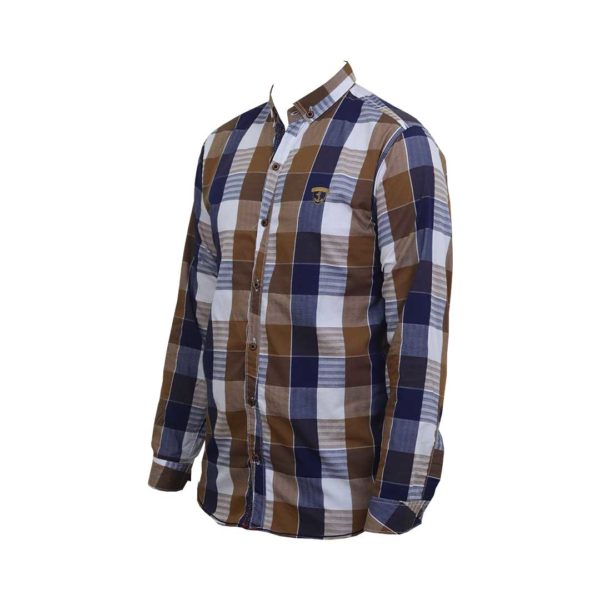 Checkered Casual Shirt For Men YG c