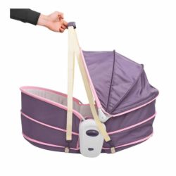 Mastela in Rocker Bassinet Grey Pink –