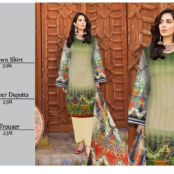 Al Karam Lawn Suit High Class Replica AK