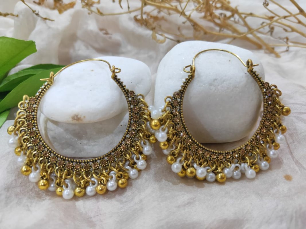 Gold Traditional Baliyan : Buy Online At Best Prices In Pakistan 