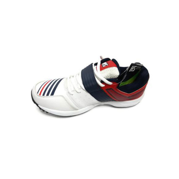 HS 41 Cricket Shoes Red White A