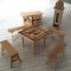 Wood Made Kitchen Set Toy