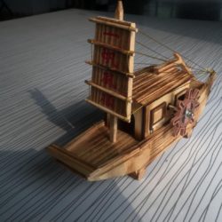 Wood Made Ship Toy