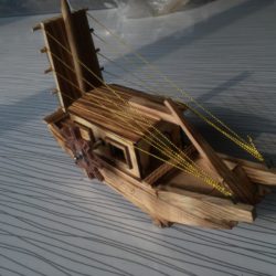 Wood Made Ship Toy B