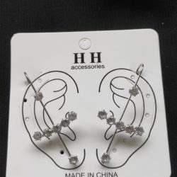 silver earcuff
