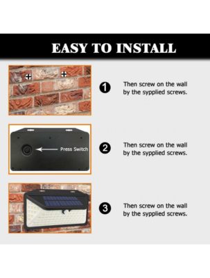 Outdoor Solar Wall Lights LED Solar Lights