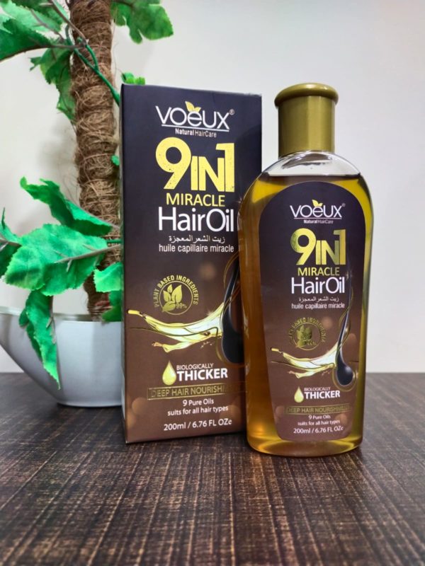 VOEUX in Miracle Hair oil