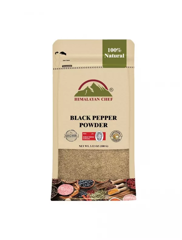 Black Pepper Powder Bag FB