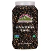 Black Pepper Whole Large Plastic Jar lbs F
