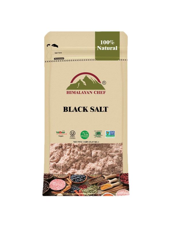 Black Salt Bag lbs E