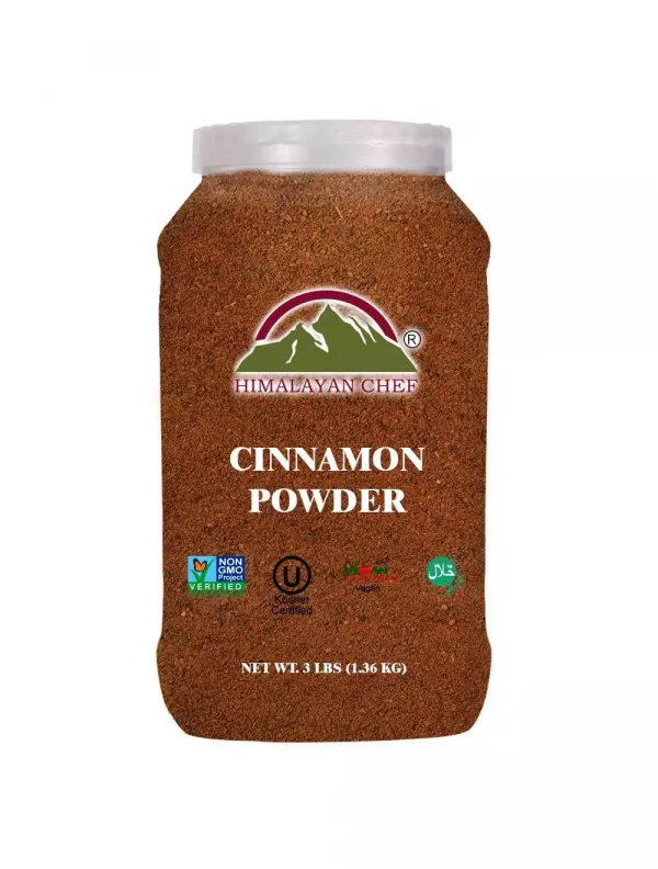 Cinnamon Powder Large Plastic Jar lbs A