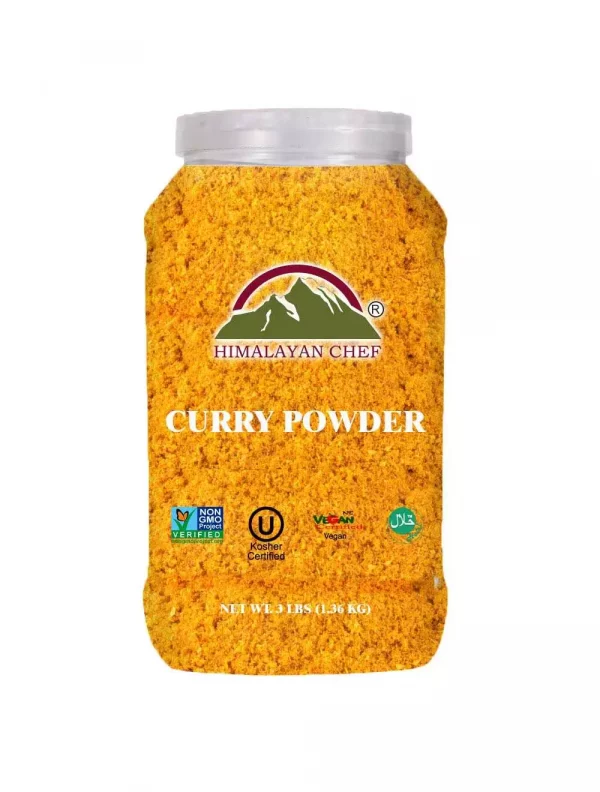 Curry Powder Large Plastic Jar lbs