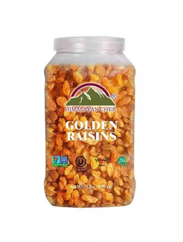 Golden Raisin Mewa Kishimish Large Plastic Jar lbs