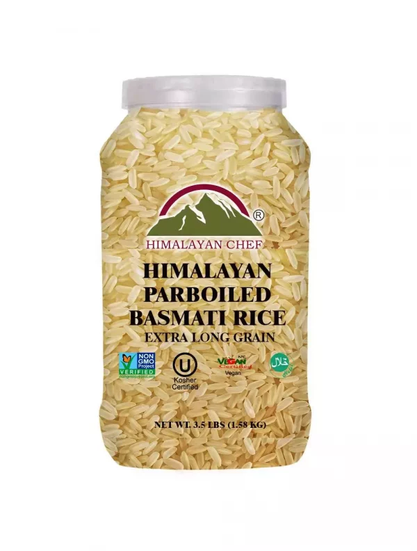 Parboiled Sella Basmati Rice Extra Extra Long Grain lbs B