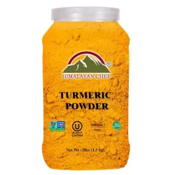 Turmeric Powder Large Plastic Jar lbs F