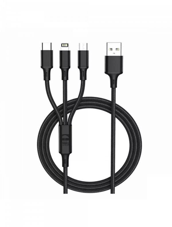 WBM Smart In USB Metal Braied Charging Cable Unit UC
