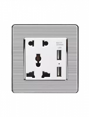 WBM Smart USB Charging Wall Socket Multi Function Socket A Unit PG