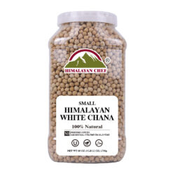 White Chana Small Large Plastic Jar kg