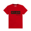 boy s ar bigs printed red tee shirt front