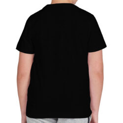 boy s motor bike printed black tee shirt back
