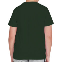 boy s motor bike printed bottel green tee shirt back