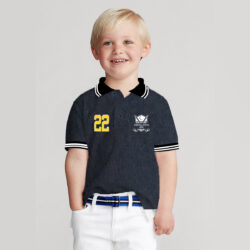 boy s tripping collar elite polo shirt side