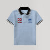 boy s tripping collar elite polo shirt front