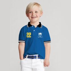 boy s tripping collar elite polo shirt side