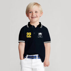 boy s tripping collar elite polo shirt side