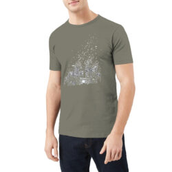 exclusive design printed tee shirt side