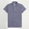 hg exclusive self pattern emb polo shirt front