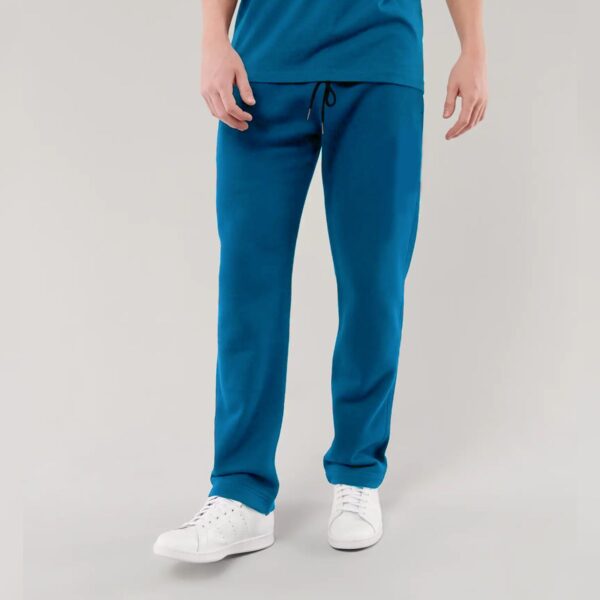 hg premium lavish blue soft narrow trouser front