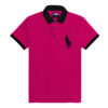 horse signature embroidered polo shirt front