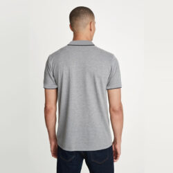 jrdno tripping collar three panel excutive polo shirt back