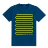 printed enjoy the journey navy tee shirt front