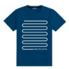 printed enjoy the journey navy tee shirt front()