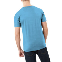 round neck enjoy the journey printed tee shirt back