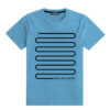 round neck enjoy the journey printed tee shirt front