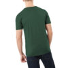 round neck stay on track printed tee shirt back
