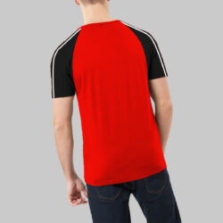 signature embroidered raglan fashion tee shirt back