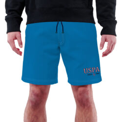 uspa printed two quarter summer shorts side