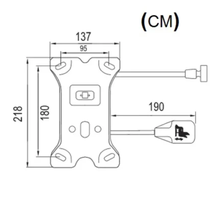 lever swivel chair mechanism c
