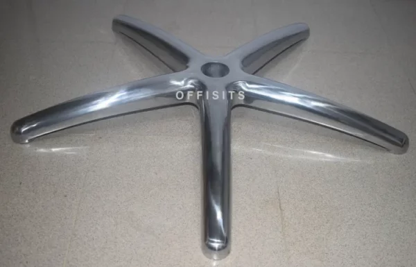 Aluminium Plain Base for High Back Chairs Executive Chairs Year Base Warranty b