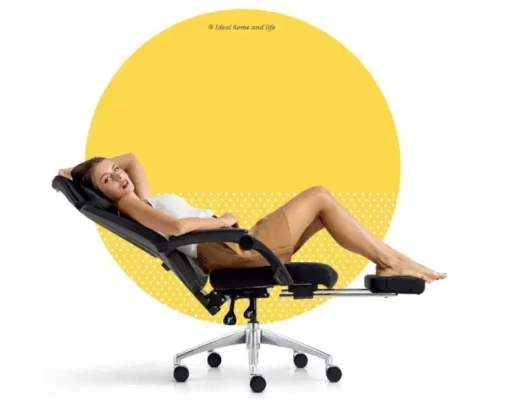 Easy Executive chair with Footrest and Lumbar support b