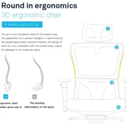 ICON Executive Mesh Chair Spinal Care design d