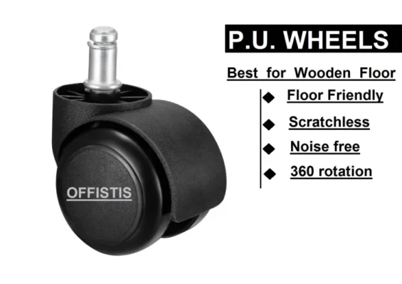 PU casters wheels for hardwood Floor b