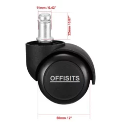 PU casters wheels for hardwood Floor c