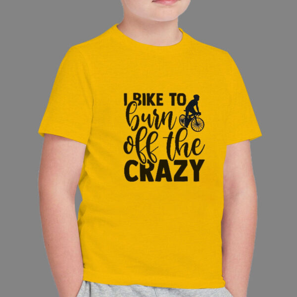 boys exclusive yellow printed tee shirt b